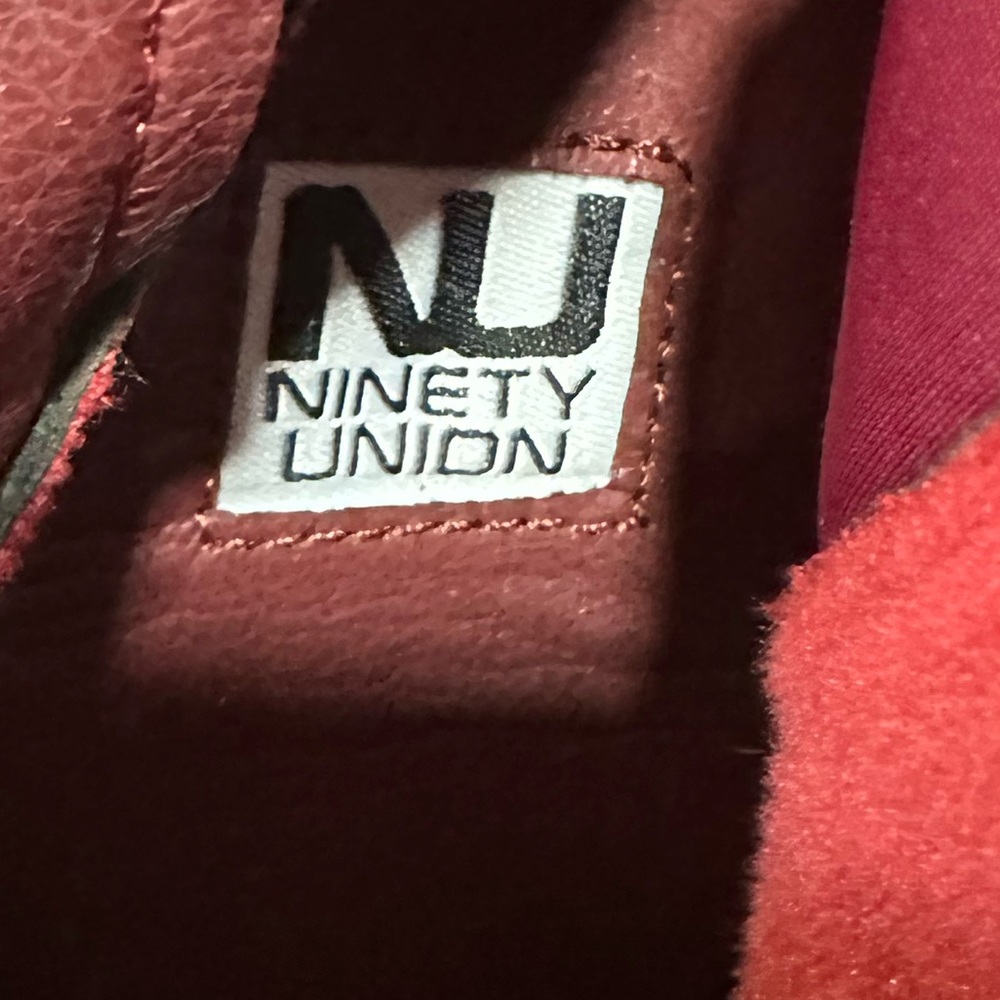 🌸NINETY UNION🌸 Villa Boot In Burgundy Size: 4 - Picture 13 of 13